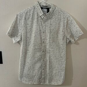 Men’s Medium Denim & Flower Ricky Singh Button up